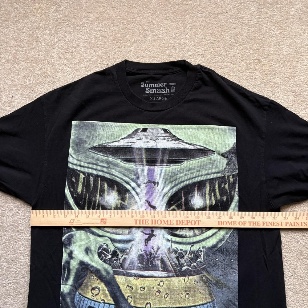 Lyrical Lemonade Summer Smash Shirt Mens XL Black Festival Rap Tee 2021 - Picture 4 of 6